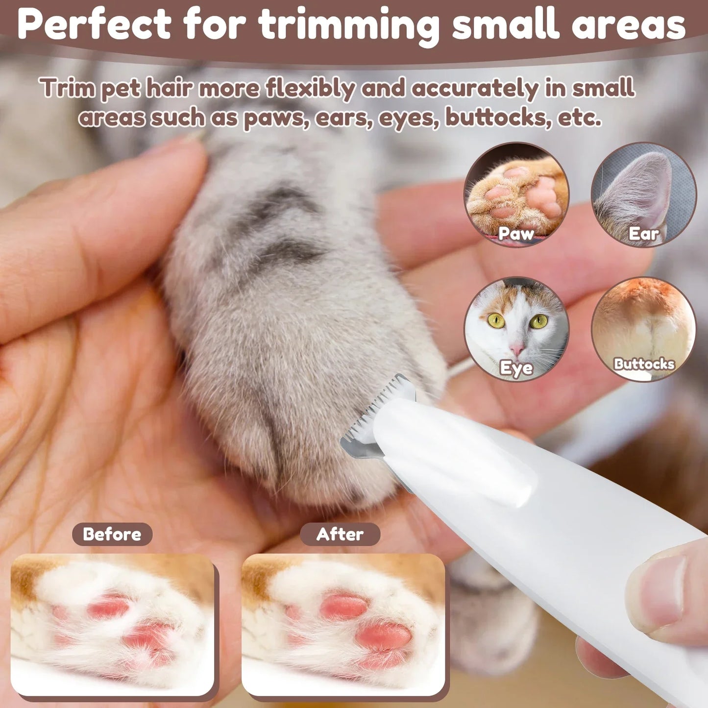 PawGlow LED Pet Trimmer