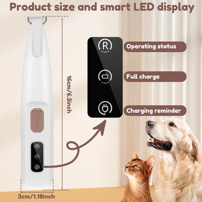 PawGlow LED Pet Trimmer